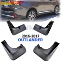 Auto Mud Flaps Kit for Mitsubishi Outlander 2015 2018 Mud Fender Splash Guard Front and Rear 4 PC Set Car Styling Accessories|Mu