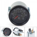 2" 52mm 0-10 Bar/0-150psi Oil Press Gauge Mechanical Oil Pressure Gauge 12v Yellow Light Car Meter With Sensor Npt1/8 - Oil