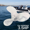 Outboard Motor Propeller Aluminum Alloy Propellers Boat for Outboard Propeller for Hangkai 3.5HP for Yamaha 2 horsepower|outboar