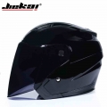 Motorcycle vintage helmets Dual lens Helmet Motorcycle Open Face Capacete Para Motocicleta Cascos Para Moto Racing helmets|Helme