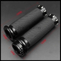 New Motorcycle Grips Handle Black CNC 1"25mm Handlebar Hand Grips Fit For Sportster Touring Dyna Softail Custom|Handlebar|