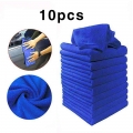 15PCS/10 PCS Microfiber Car Cleaning Towel Automobile Motorcycle Washing Glass Household Cleaning Small Towel|Sponges, Cloths &a