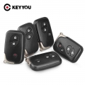 KEYYOU Keyless Shell 2/3/4 Button Smart Remote Key Fob Case For Lexus GS430 ES350 GS350 LX570 IS350 RX350 IS250 Key Cover TOY48|