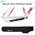 SWTXO Bicycle Chain Protection Stickers MTB Frame Protector Scratch Resistant Road Bike Chain Guard Cover Accessories|Protective