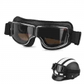 Foldable Retro Motorcycle Goggles Vintage Moto Biker Cycling Goggles Scooter Glasses|Motorcycle Glasses| - Ebikpro.com
