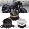 Black Air Filter Motorcycle Intake Air Cleaner System For Sportster XL Iron 883 XL1200 48 72 2004 2014 Filtre a air moto|Air Fil