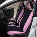 Car Seat Covers For Honda Toyota Vw Women Front Or Full Set Pink Butterfly Embroidery Universal Fit Most Car Seats Styling - Aut