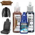 Liquid Leather Skin Repair Restoration Kit For Home Interior Leather Finish For Shoe Repair Black Brown Car Goods Seat Sofa - Fi