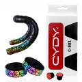 CYDY Bicycle handlebar tape with PU+EVA non slip shock Cycling Road Handle Grip Bar with Bike Steering Wheel Cover Accessories|