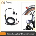 okfeet tsdz2 tongsheng Light Speed Sensor Mid Drive Motor Electric Bike Bicycle Conversion Kit with Light|Electric Bicycle Acces