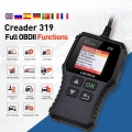 X431 Creader 319 CR319 Auto Code Reader Full OBDII EOBD Automotive Diagnostic Tool OBD2 Scanner as Creader 6001 AL319| | - Off