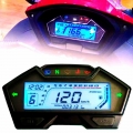 12V Motorcycle tachometer digital speedometer 13000RPM 1 4 Cylinder Fuel Level Display Motorcycle Meter motorcycle parts|Instrum