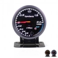 Dynoracing 60mm Black Face Car Turbo Boost Gauge 2 Bar With White &amber Lighting Turbo Boost Meter/car Meter Tt101478 - Boo
