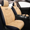 pink Leather Car seat covers For ssangyong kyron actyon sport rexton Chairman tivolan c korando rodius accessories|