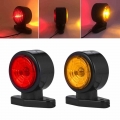 2PCS 12/24V RV Clearance Lights Indicator Lamp LED Car Truck Rear Tail Parking Light Warning Lights Stop Signal Brake Lamps|Truc