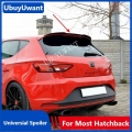 Rear Roof Lip Spoiler For Seat Leon 1p 5f Mk3 Abs Car Tail Wing Decoration For St Cupra Tgi / Fr Hatchback Universal Spoiler - S