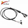 Waterproof Main Cable for Electric Bike Connect with Display Brake Lever Controller 4 in 1 Electric Wire|cable for|cable waterpr