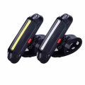 LED Bike Tail Lamp Multi Mode Bicycle Cycling Warning Light Waterproof USB Rechargeable Automatic Shut Down Front Rear Light|Bic