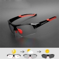 COMAXSUN Professional Photochromic Polarized Cycling Glasses Bike Goggles MTB Sports Bicycle Sunglasses Myopia Frame UV 400|prof