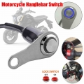 Discount! 12V LED Waterproof Motorcycle Handlebar Switch Reset Manual Return Button Engine ON OFF Wholesale Quick delivery CSV|M