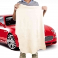 Natural Shammy Chamois Leather Car Cleaning Towels Drying Washing Cloth |Sponges, Cloths & Brushes| - ebikpro.com