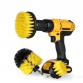 Drill Brush Cleaner Scrubbing Brushes Auto Care Cleaning Tools For Carpet Glass Car Tires Nylon Brushes Scrubber Drill - Sponges