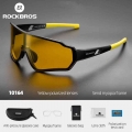 Rockbros Cycling Glasses Polarized Glasses Outdoor Sports Hiking Eyewear Men Women Sunglasses Inner Frame Cycling Equipment - Cy