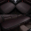 Universal Leather Car Seat Cover Cushion Front Rear Backseat Seat Cover Auto Chair Seat Protector Mat Pad Interior Accessories -