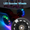 80Mm Led Flash Wheel Mini Or Maxi Micro Scooter Flashing Lights Back Rear Abec 7|Flashing Roller| - Ebikpro.com