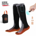 Heated Socks Remote Control Electric Heating Socks Rechargeable Battery Winter Thermal Socks Men Women Outdoor For Motorcycle|Mo