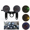 Motorcycle Odometer 2 in 1 Motorcycle LED Backlight Odometer & Tachometer Speedometer Gauge Universal Motorbike Odometer|Ins