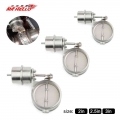 New 2'' 2.5'' 3'' Stainless Steel Exhaust Control Valve Cutout Set Vacuum Actuator Closed Style Pipe Pre