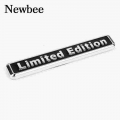 Newbee 3d Chrome Metal Sticker Car Styling Limited Edition Emblem Badge Motorcycle Decal For Suzuki Honda Kawasaki Toyota Yamaha