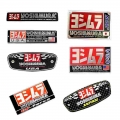 Aluminum Motorcycle Exhaust Stickers For Yoshimura Honda Yamaha Suzuki Kawasaki Exhaust Pipe Muffler Decals Accessories - Decals