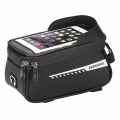 Waterproof Mountain Bike Top Tube Bag Cycling Pannier Saddle Bicycle Front Pipe Touch Screen Phone Pouch|Bicycle Bags & Pann