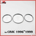 Dash Frees Hipping For Civic 1996 1999 Cluster Gauge Dashboard Ring Silver Color - Speedometers - ebikpro.com