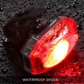 Bike Taillight Waterproof Rechargeable LED USB Mountain Bicycle Tail Light MTB Safety Warning Bicycle Rear Light Bicycle Lamp