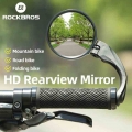 ROCKBRSO HD View MTB Road Bike Mirrors 360 Angle Adjustable Handlebar Wide Range Rearview Mirror For Motorcycle Accessories|Bike