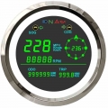 2021 New 85mm LCD GPS Speedometer With Tachometer Speed Gauge Tacho Meter OverSpeed Alarm RPM For Motorcycle Truck Car 12V/24V|I