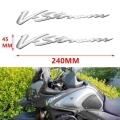 For Suzuki V-strom All Series Dl 250 650 1000 Xt 2pcs Motorcycle Stickers 3d Decals Chrome Motorbike Reflective Emblem Badge - D