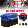ABS Plastics 1PCS Car Tire Wheel Waxing Polishing Sponge Washing Cleaning Brush Sponge Brush|Sponges, Cloths & Brushes| -