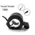 Ebike Thumb Throttle 130X Bafang Mid Drive Motor E bike Conversion Kits Speed Control Finger Throttle with Waterproof Connector|