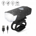 Cycling Light Bicycle Light USB LED Rechargeable Mountain Cycle Front Light Headlight Lamp Flashlight Bike Light Bike Headlight
