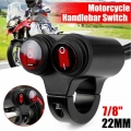 7/8'' 22mm Motorcycle Switches Motorbike Horn Button Turn Signal Electric Fog Lamp Light Start Handlebar Controller Swit