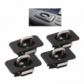4 Pcs Truck Tie Down Anchors Hook Bed Side Tailgate Assist Anchor Auto Retract Buckle Super Duty For Ford Raptor F150 1998 2014|