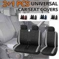 New Car Seat Covers - Suitable For 2+1 Car Seat Protect Covers - Fits Most Car Truck Van Suv - Automobiles Seat Covers - Officem