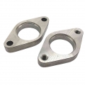 35 / 38mm 304 Stainless Steel 2 Flange Exhaust Pipe Exhaust Inlet|Exhaust Gaskets| - ebikpro.com