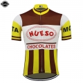 HUESO cycling jersey men short sleeve ropa ciclismo bike wear mtb jersey triathlon top cycling clothing maillot ciclismo|Cycling