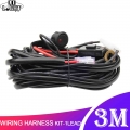 CO LIGHT Car LED Light Bar Wire 3M 12V 24V 40A Wiring Harness Relay Loom Cable Kit Fuse for Auto Driving Offroad Led Work Lamp|L