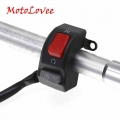MotoLovee 12V Motorbike Switch Motorcycle Switches 7/8" 22mm Handlebar Mount Headlight Fog Light Horn ON OFF Start Kill Swi